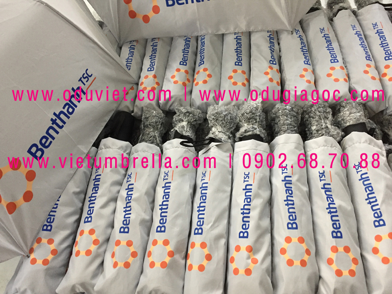 xưởng sản xuất ô dù cầm tay in logo quảng cáo